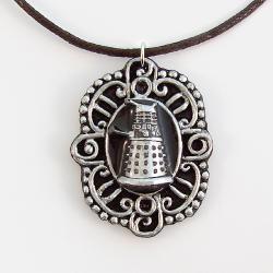 Dalek Cameo Pendant and Necklace